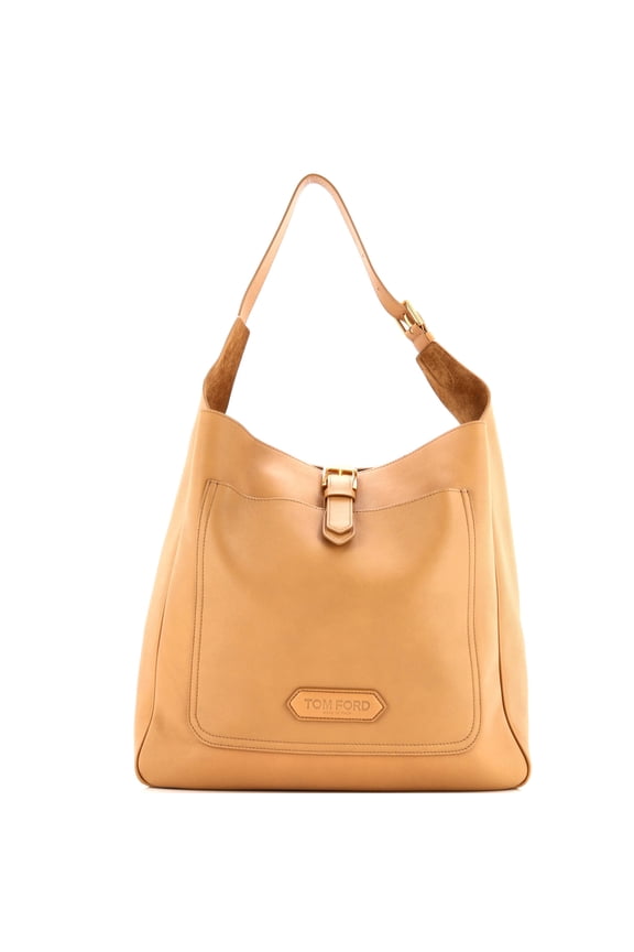 Pre-Owned Belted Logo Tote Leather Large By Rebag