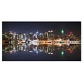 thumbnail image 2 of New York City Skyscrapers in Blue Shade - Cityscape Canvas Print, 2 of 3