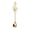B, variant on Stainless Steel Music Spoons - Ideal Gifts for Music Enthusiasts, with Musical Note Design, Suitable for Coffee, etc.
