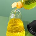 thumbnail image 3 of Handheld Oil Dispenser Automatic Open Bottle with Handle Drip-Free Container Cruet Salad Dressing Pot Kitchen Chef Supplies Black, 3 of 5