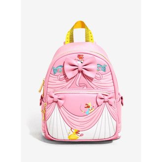 cinderella gus and jaq teacup mini backpack Loungefly After her father passes on Loungefly Disney Cinderella Gus &