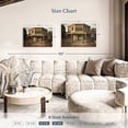 thumbnail image 4 of Elephant Stock Western Saloon Bar Wall Art - Horizontal Canvas Wall Art - Living Room Wall Decor - Our America Canvas - Brown And Gray Decor - 30" x 20", 4 of 8