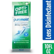 OPTI-FREE Pure Moist Multi-Purpose Disinfecting Solution 10 oz Pack of 2