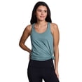 thumbnail image 3 of RBX Active Women's Twist Back Soft Relaxed Tank Top Tunic, 3 of 6