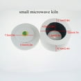 thumbnail image 3 of Scienceny Juego de horno microondas práctico y ecológico de 6 piezas para manualidades para principiantes, horno microondas de cerámica Joyas, gemas y relojes Juego de 6, 3 of 6