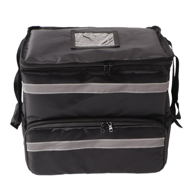 Mochila térmica para entrega de alimentos gran capacidad con costuras precisas mochila térmica con película de aluminio capa expandible de 50 litros con 2 particiones para ANGGREK Otros