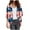 Navy, variant on 4th of July Women's American Flag Print Kimono Cover Up Tops Shirt Patriotic Cardigan (Red,S)