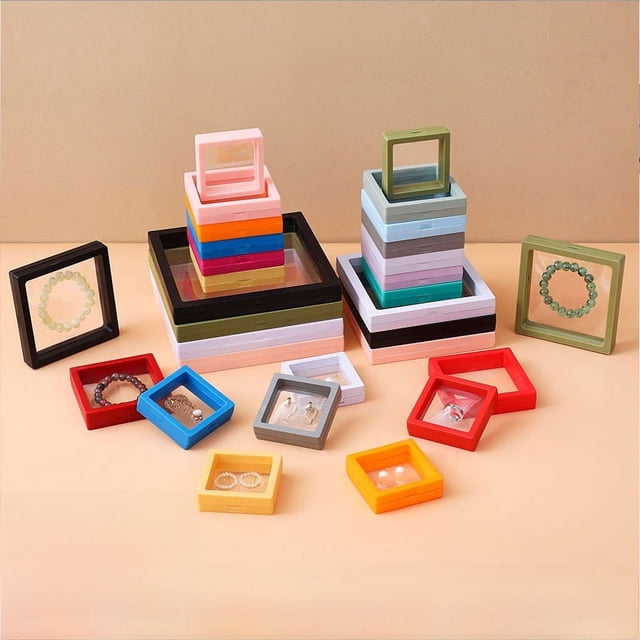 Caja de embalaje para joyas antioxidante, caja de película de PE, caja de suspensión, collar, anillo, joyería, armadura, caja de regalo