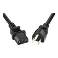 thumbnail image 2 of Unirise Standard Power Cord - For Electronic Equipment10 A - Black - 3 ft Cord Length, 2 of 3