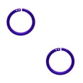 thumbnail image 2 of Anillos de encuadernación Inteprter 10 piezas Hojas sueltas Púrpura 27mm, 2 of 6