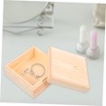 thumbnail image 3 of WEUVEB 1PC Wood Storage Boxes Decorative Simple for Home Organization, 3 of 6
