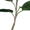 thumbnail image 6 of Vickerman 5' Potted Artificial Green Rubber Tree., 6 of 9