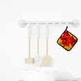 thumbnail image 3 of Flower - Amaryllis Pair of Pot Holders, 3 of 3
