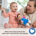 thumbnail image 3 of Ms. Rachel Official Cuddle & Comfort Doll, 11” Premium Plush Baby Toy, Toddler Toys for Girls & Boys for Ages 6 Months to 3+, 3 of 10