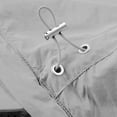 thumbnail image 6 of Zivyakyro Rain Windbreaker Jackets for Men Lightweight Long Sleeve Zip up Performance Loose Jacket Sun Protection Hooded Gray M, 6 of 9