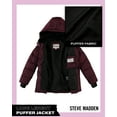 thumbnail image 2 of Steve Madden Women's Faux Fur Lining Winter Coat - Long Length Quilted Parka Jacket for Women (S-3X), 2 of 7