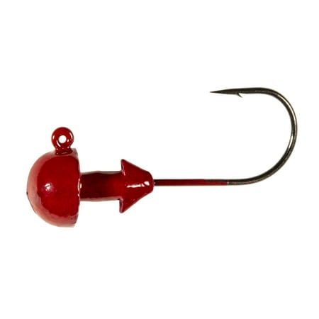UPC: 0879044006169 | Z-Man OG Mushroom Jigheads 4 pack (Red 1/16 oz)