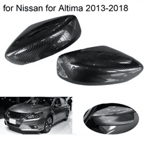 1 Set Of Mirror Cover Fit for Nissan for Altima 2013-2018 (Carbon Fiber Style)