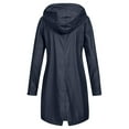 thumbnail image 3 of Ketyyh-chn99 Womens Winter Jacket Business Work Fall Coat Fashion Fall Coat 2023 Navy,XL, 3 of 3