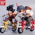 thumbnail image 2 of Dragon Ball Gd Toriyama Akira figuras locomotora serie tercera bomba maestro Roshi motocicleta Goku motocicleta colección adornoszhangyuxiang, 2 of 4