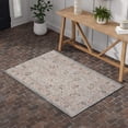 thumbnail image 5 of LR Home Botanical Woven Indoor/Outdoor Area Rug, Beige, 2 ft. x 4 ft., 5 of 8