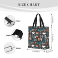 thumbnail image 3 of Easygdp Coffee Lover Print Bolsa Tote para Mujer, Bolso de Hombro para Trabajo, Playa, Viajes, Compras y Supermercado, 3 of 7