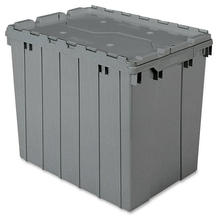 Akro-Mils Attached Lid Storage Container