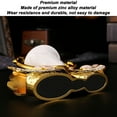 thumbnail image 4 of Boreal Craft Decorative Gold Base Holder With 6pcs Coffee Spoon Set Light Exquisite Coffee Spoon Set Delicate Tea Spoon For Coffee Fruit Dessert Ice Cake Dinner Place Mats for 4, 4 of 7
