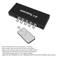 thumbnail image 3 of SDI Splitter 4x1, 4 Input 1 Output Multimedia Split SDI Extender Adapter 1080P Resolution, Support SD - SDI, HD - SDI, 3G - SDI Signals, for TV Stations Security Monitor, 3 of 7