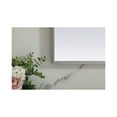 thumbnail image 6 of Elegant Decor Metal Frame Arch Mirror 40x38 Inch in Silver, 6 of 9