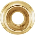 thumbnail image 3 of FB Jewels 14K Yellow Gold 9mm Plain Roundel, 3 of 3