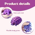 thumbnail image 3 of 3D Printed Animals - Articulated Hedgehog Toys, Flexible Animals Toy Statue,Movable Joints,Fidget Toys, Desk Home Office Decor, Birthday Halloween, 3 of 6