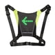 thumbnail image 4 of Mochila reflectante recargable Soidarity con indicador LED USB para bicicleta Gris, 4 of 6