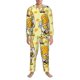 thumbnail image 3 of Fotbe Garden Honeybee Gnomes Pijama de Hombre con Estampado de Manga Larga, Conjunto de 2 Piezas, Ropa de Dormir Suave y Cómoda con Bolsillos-X-Large, 3 of 7