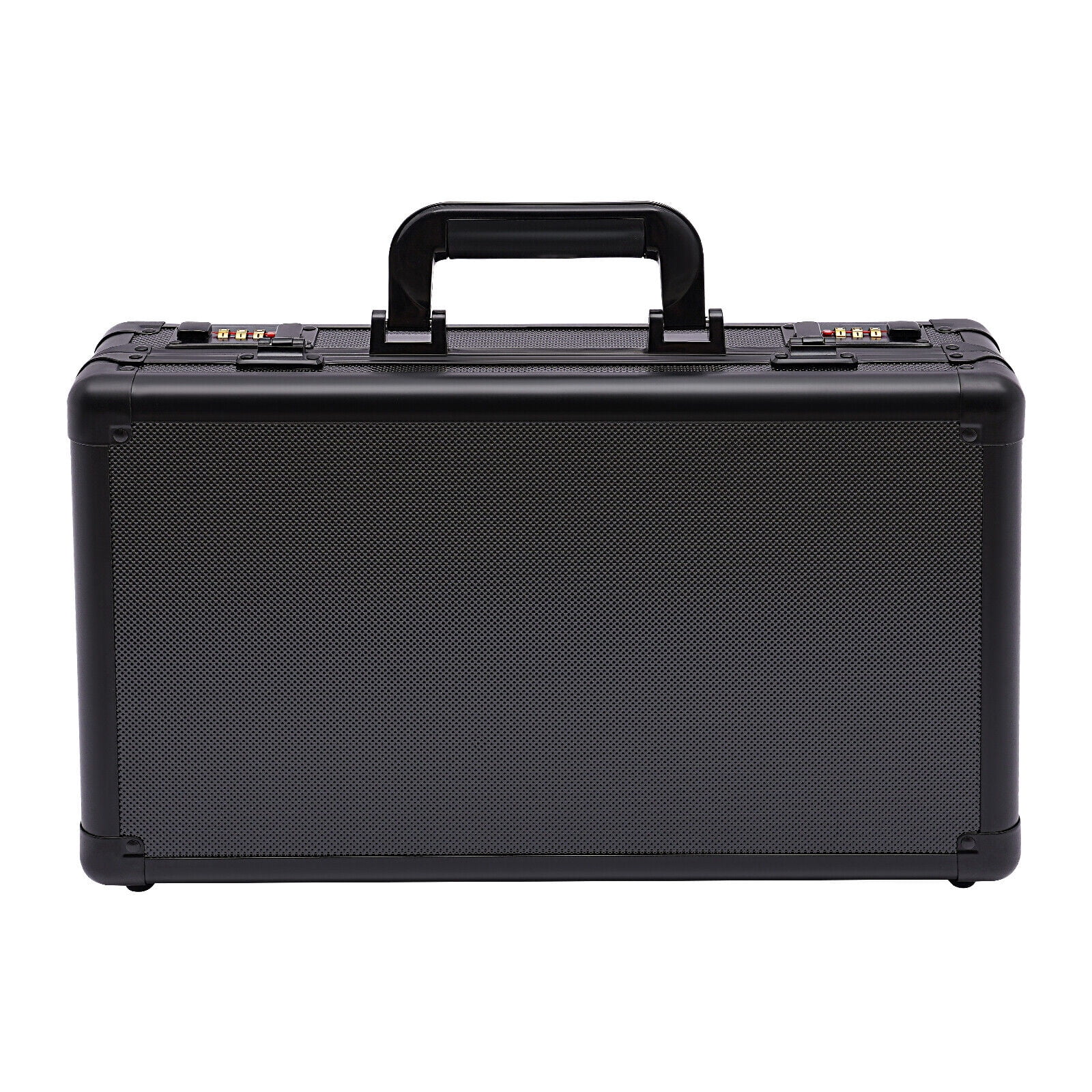 50-Slot Coin Slab Storage Case – Lockable Aluminum Display Box with EVA Interior for Certified Coins, Portable & Protective Organizer