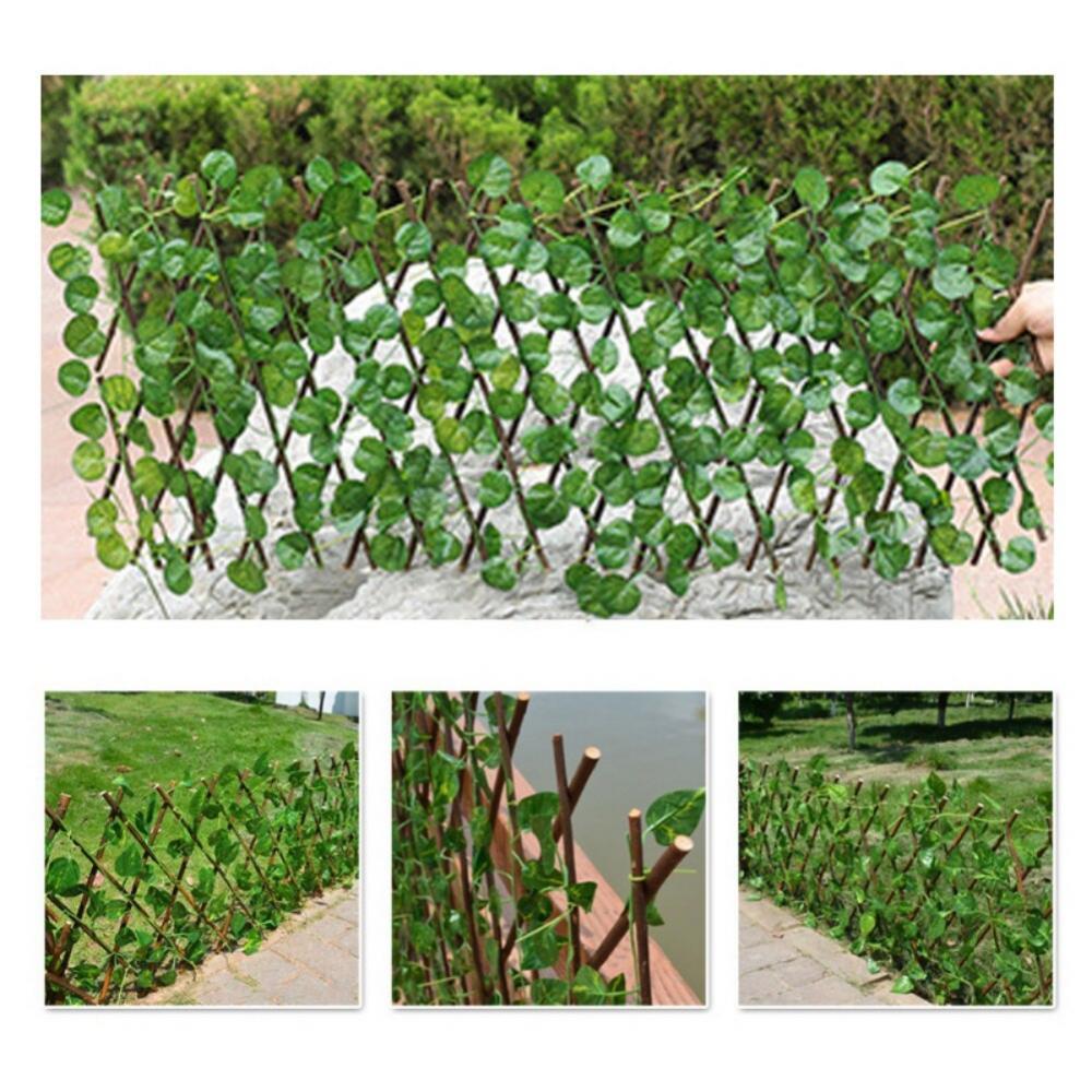 Fence Privacy Screen, Artificial Leaf Ivy Expandable/Stretchable