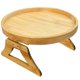 thumbnail image 1 of Bandeja con clip para reposabrazos de sofá, mesa de madera para sofá, mesa plegable con clip para reposabrazos de sofá, 1 of 6