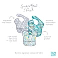 thumbnail image 2 of Bumkins Baby Bibs, SuperBib 3-Pack, Baby & Toddler Ages 6-24 Mos (Feathers & Arrows), 2 of 7
