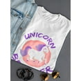 thumbnail image 3 of Unicorn Believer Lovely Unicorn Women T-Shirt, Female XX-Large, 3 of 4
