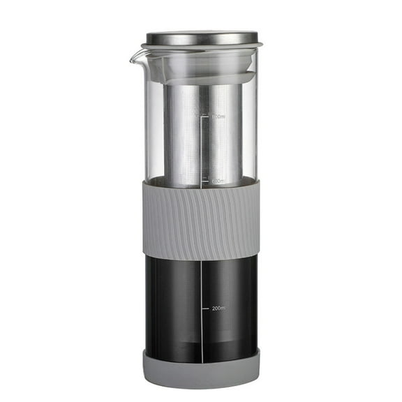 PatungKu Effective Cold Coffee Brew with Filter Stable Glass Coffee Pots