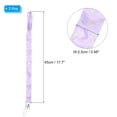 thumbnail image 2 of Unique Bargains Neck Lanyard with Metal Hook, 2Pcs Marble Texture Cool Badge Lanyards ID Card Holder Keychains, Style 8, 2 of 5