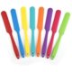 thumbnail image 1 of Juego de 8 mini espátulas antiadherentes de silicona para cocina, multicolor, 1 of 1