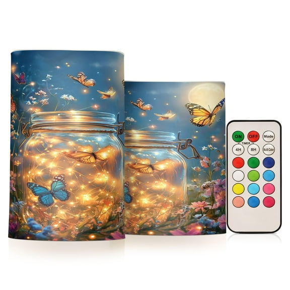 BZSMCE Flameless Candles LED Lights Fairy Lights Creativity Battery Candles