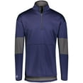 thumbnail image 2 of Holloway Sportswear M Sof-Stretch Pullover Navy/Carbon 229538, 2 of 4