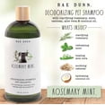 thumbnail image 6 of Rae Dunn Deodorizing Pet Shampoo – Rosemary & Mint with Oatmeal, Aloe Vera & Coconut Oil, 800ml, 6 of 9