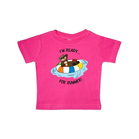 

Inktastic I m Ready For Summer Otter Gift Baby Boy or Baby Girl T-Shirt