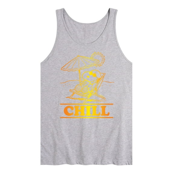 Peanuts - Chill Snoopy - Men's Jersey Tank Top