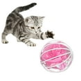 thumbnail image 4 of 2PCS Cat Ball Toy Crinkle Ball in Cage Interactive Plush Fish Cat Toy Catnip Toy, 4 of 10