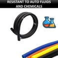 thumbnail image 5 of Kable Kontrol Convoluted Split Wire Loom Tubing - 3/4" Inside Diameter - 100' Length - Red, 5 of 6