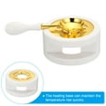 thumbnail image 4 of Uxcell Wax Seal Warmer with Melting Spoon for Wax Sealing Stamp Envelope, White, 4 of 6
